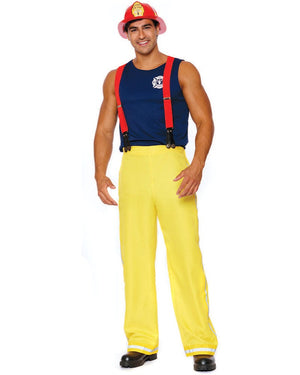 Fire Fighter Mens Costume