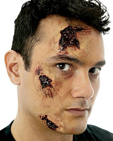 Gash Set Latex Application For Halloween
