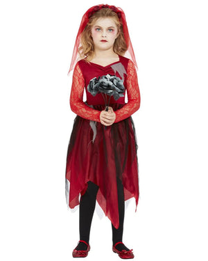 Grave Yard Bride Girls Costume
