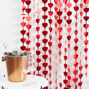 You and Me Heart Shaped Party Backdrop