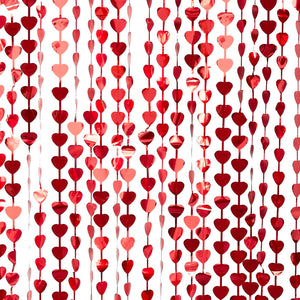You and Me Heart Shaped Party Backdrop