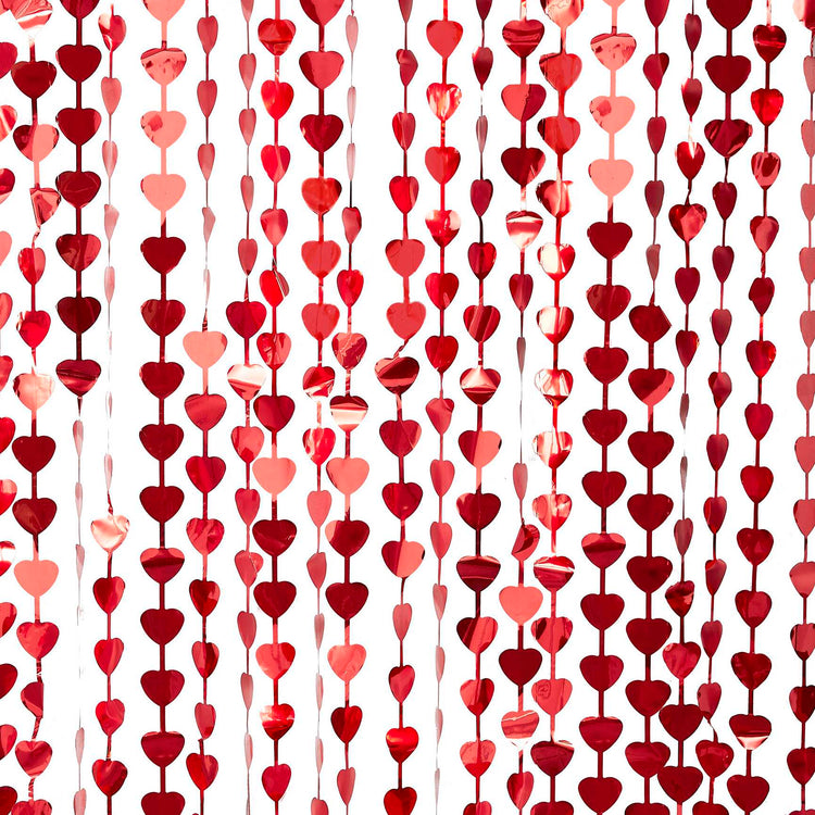 You and Me Heart Shaped Party Backdrop