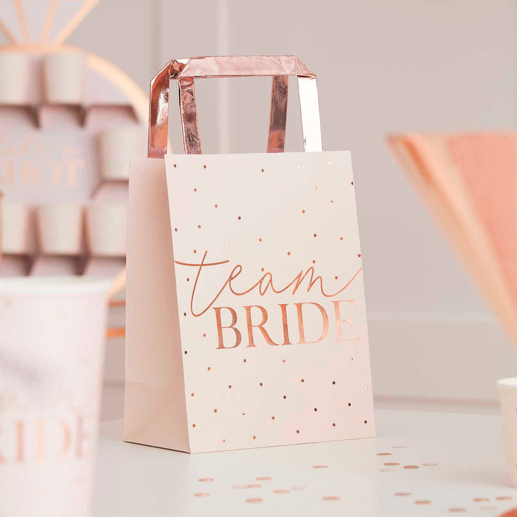 Hen Party Team Bride Party Bag Pack of 5