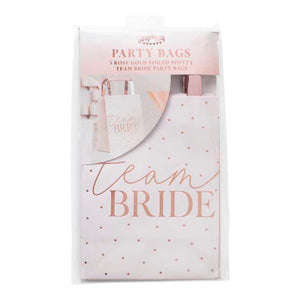 Hen Party Team Bride Party Bag Pack of 5