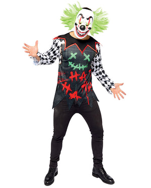 Haha Clown Set Mens Plus Size Costume