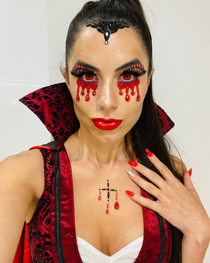 Vampire Adhesive Face Jewels