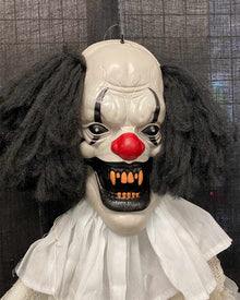 Hanging Haunted Clown Halloween Animatronic 1.8m