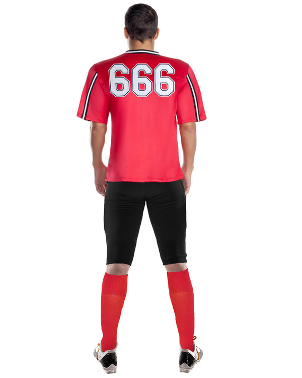 Hellbent Football Player Mens Costume
