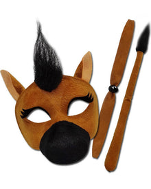 Horse Deluxe Eye Mask and Tail Set