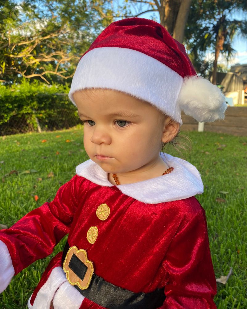Lil Mrs Claus Dress Toddler and Girls Christmas Costume