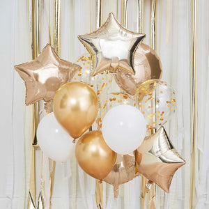 Mix It Up Metallic Balloon Bundle Pack of 12