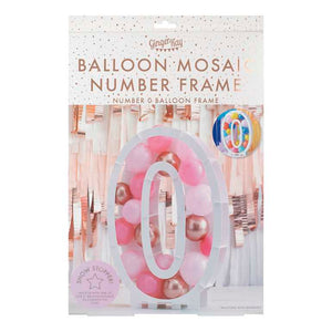 Mix It Up Number 0 Balloon Kit