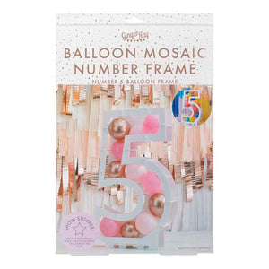 Mix It Up Number 5 Balloon Kit