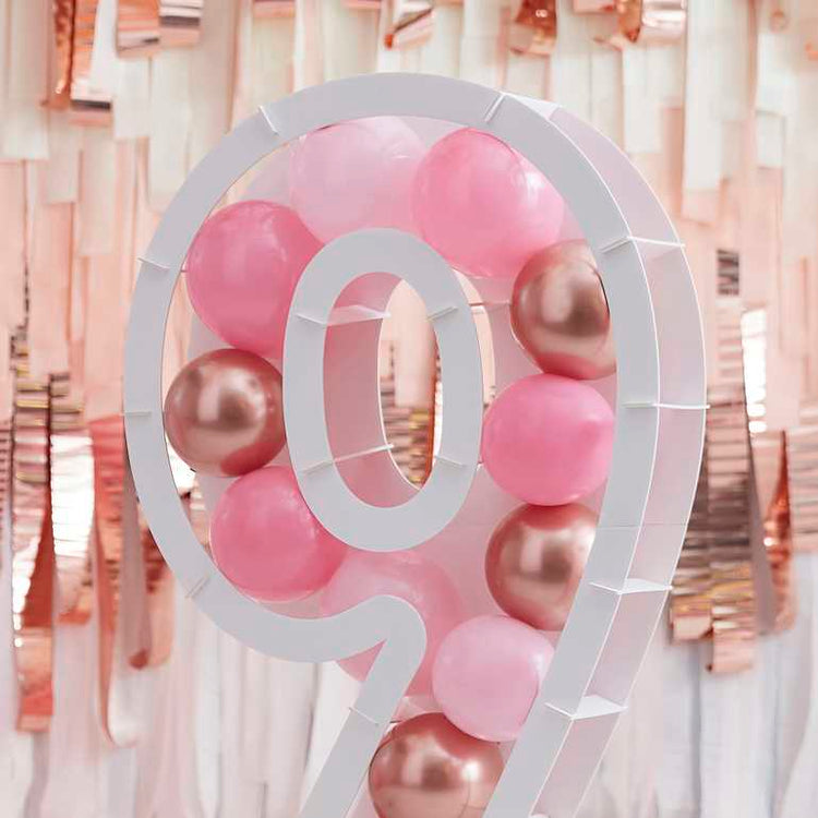 Mix It Up Number 9 Balloon Kit