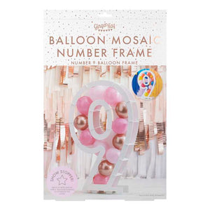 Mix It Up Number 9 Balloon Kit