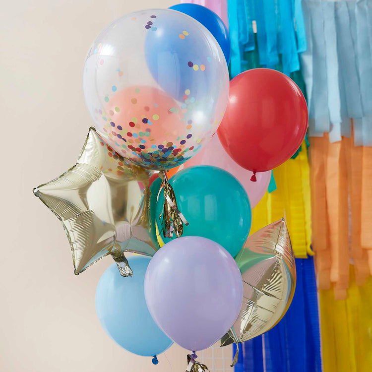 Mix It Up Bright Balloon Bundle Pack of 11