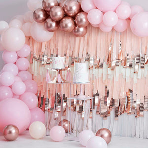 Mix It Up Balloon Arch Pink & Rose Gold Pack of 200