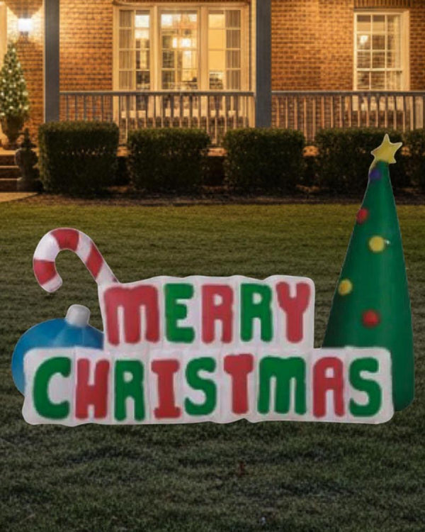Merry Christmas Inflatable 2.4m