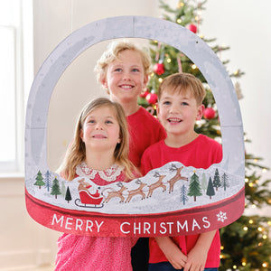 Merry Little Christmas Customisable Photo Booth Frame