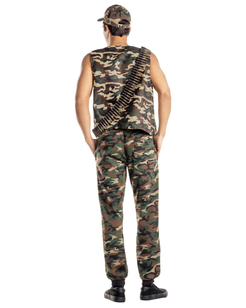 Military Recruit Plus Size Mens Costume