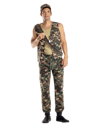 Military Recruit Plus Size Mens Costume