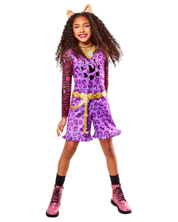 Monster High Clawdeen Deluxe Girls Costume