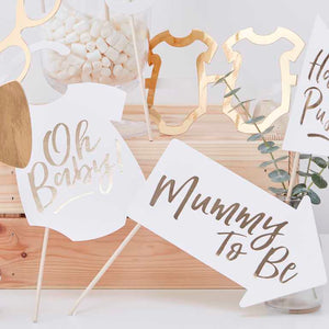 Oh Baby! Photo Booth Props Pack of 10