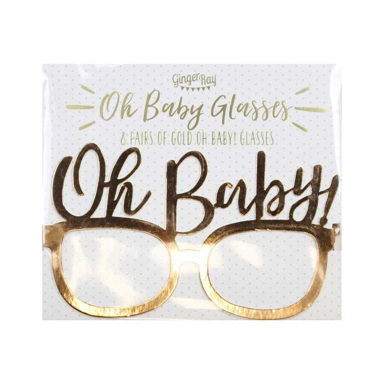 Oh Baby! Fun Glasses Pack of 8