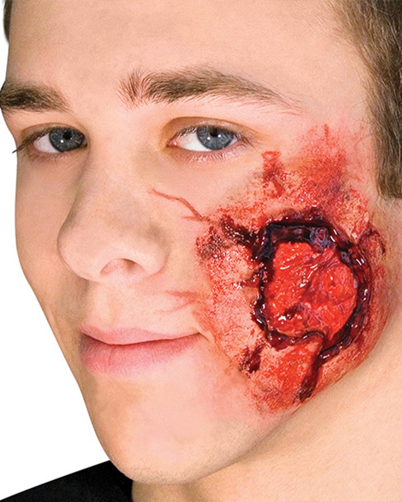 Open Wound FX Appliance Transfer Prosthetic Wound