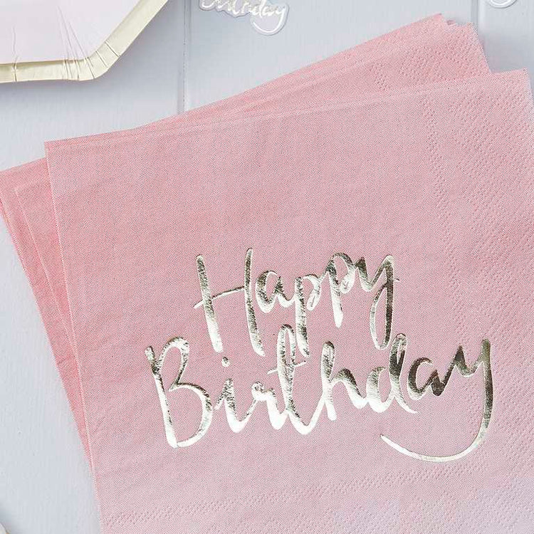 Pick & Mix Napkins Ombre Pack of 20