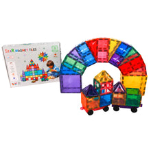 Magnetic Rainbow Tiles 182 Peices