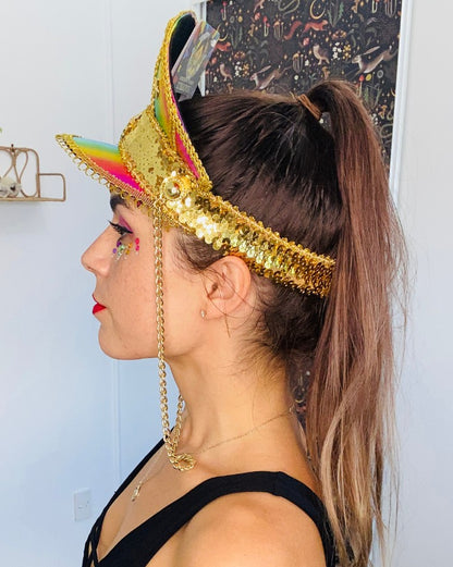 Rainbow Festival Visor