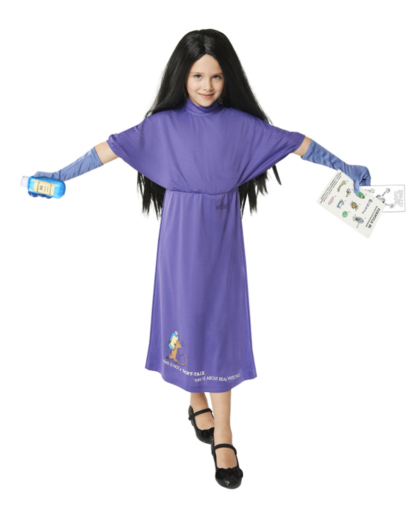 Roald Dahl Grand High Witch Girls Book Week Costume