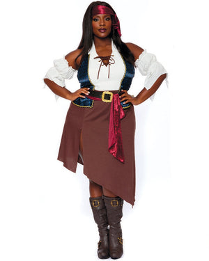 Rogue Pirate Wench Womens Plus Size Costume