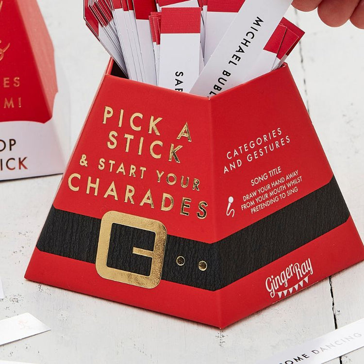 Christmas Santa Clues Charades Game