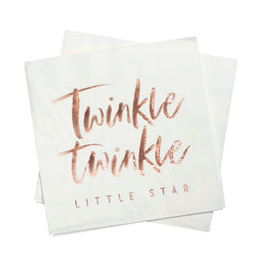 Twinkle Twinkle Napkins Foiled Pack of 16