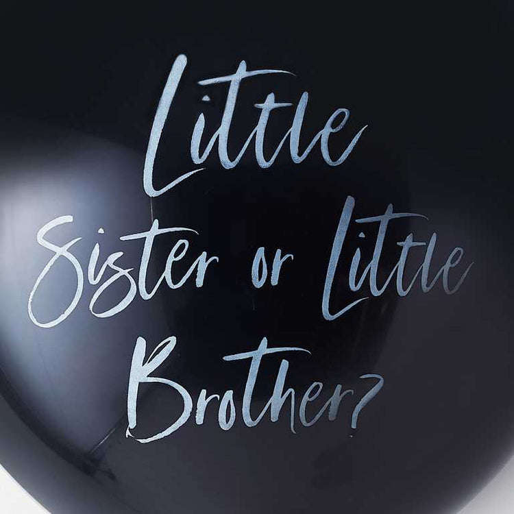Twinkle Twinkle Giant Gender Reveal Brother Or Sister Balloon