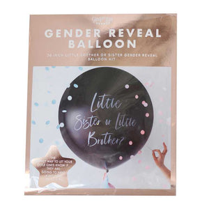 Twinkle Twinkle Giant Gender Reveal Brother Or Sister Balloon