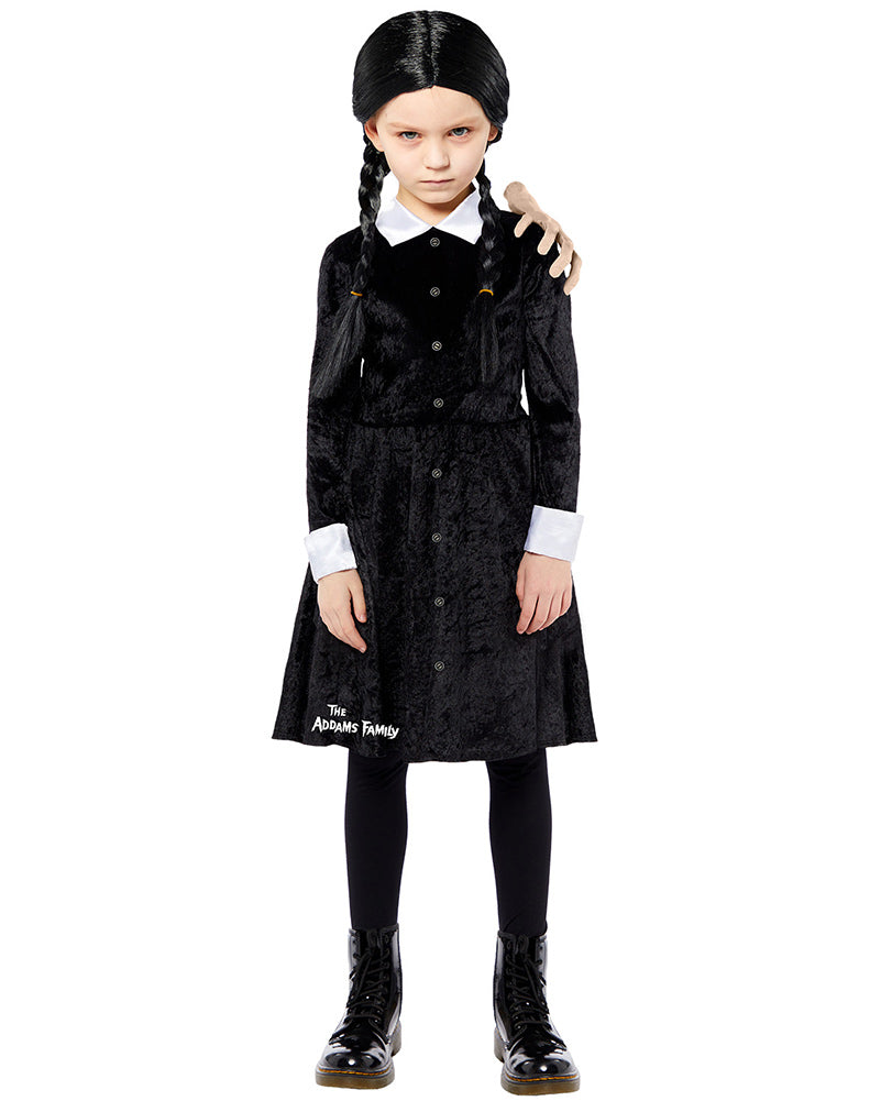 The Addams Family Wednesday Girls Costume – CostumeBox Australia