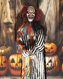 Standing Clown Animated Halloween Decoration 1.8m