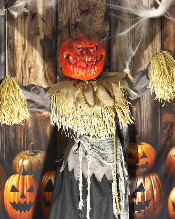 Standing Scarecrow Animated Decoration 1.9m