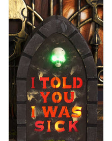 Light Up Tombstone 31cm For Halloween