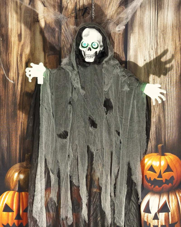 Hanging Reaper Animated Decoration 1.8m