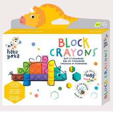 Triceratops Block Crayons
