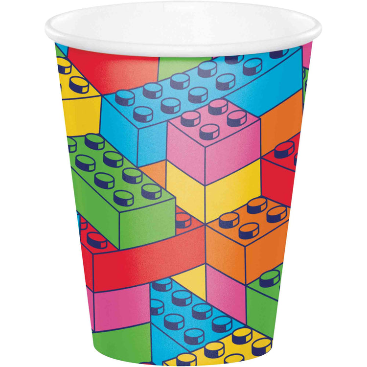 Block Bash 266ml Paper Cup