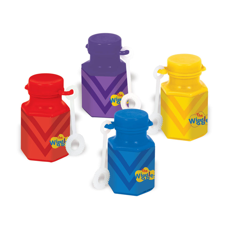 The Wiggles Party Mini Bubbles Favours Pack of 8