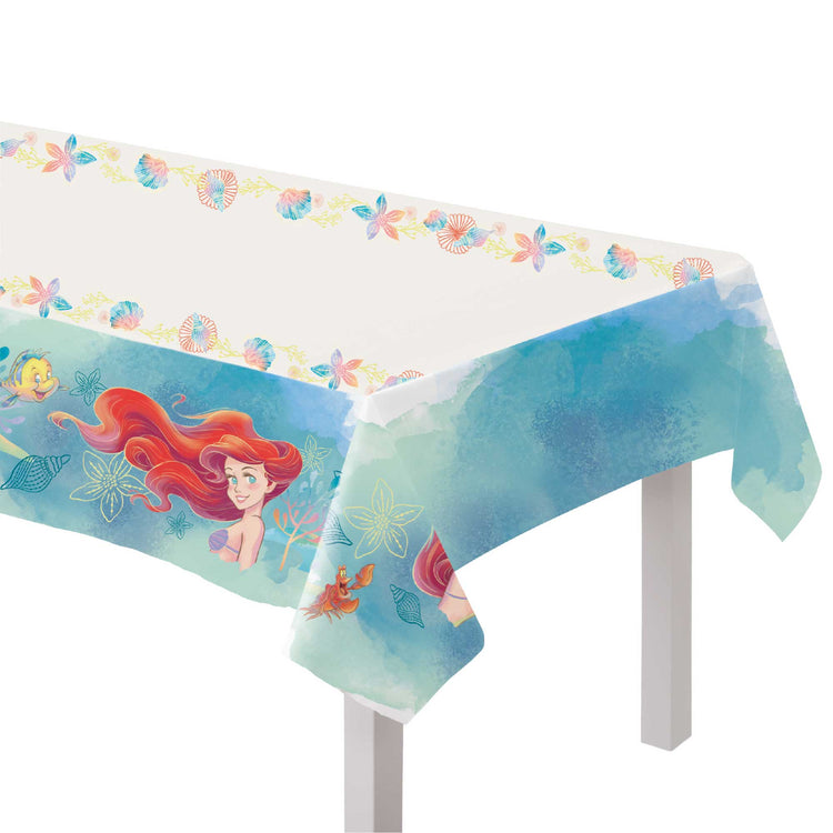 The Little Mermaid Paper Tablecover 2.4m