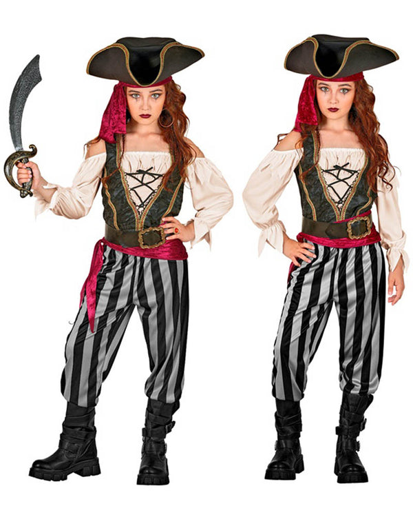 Adventuring Pirate Girls Costume