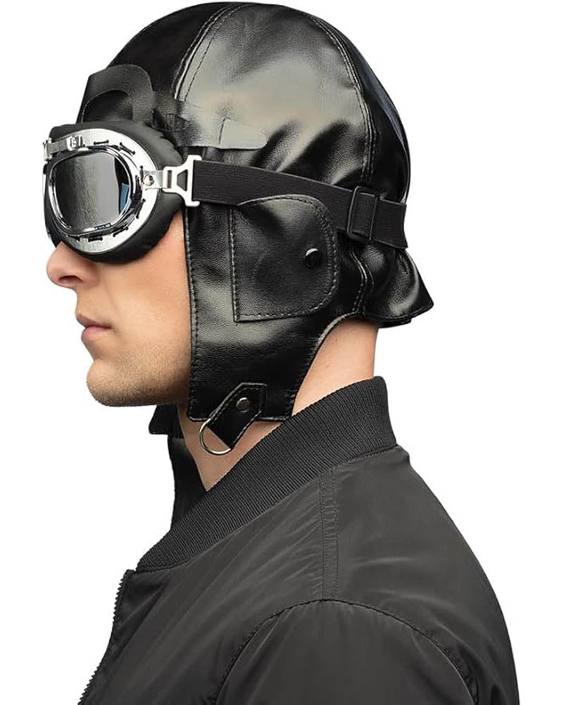 Airborne Aviator Hat and Goggles Set