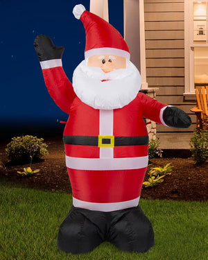 Santa Christmas Lawn Inflatable 1.3m